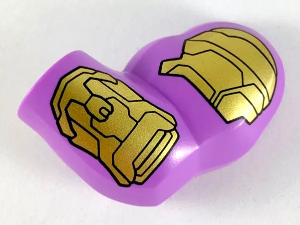 Arm Giant, Left with Gold Armor Pattern