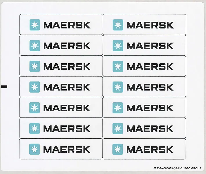 Sticker Sheet for Set 10155, Sheet 1 - (57339/4585633)