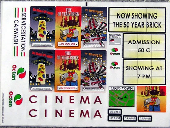 Sticker Sheet for Set 10184 - (62333/4521703)