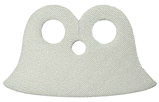 Minifigure Cape Cloth, High and Wide Collar with Curved Points