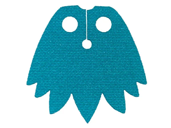 Minifigure Cape Cloth, 7 Points - Spongy Stretchable Fabric