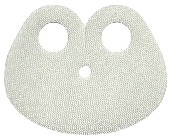 Minifigure Cape Cloth, High Rounded Oval Narrow Collar, Full Circle Neck Cut