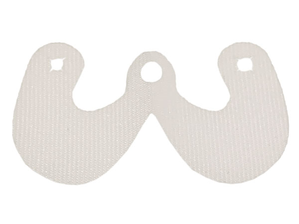 Minifigure Cape Cloth, Curved with Hand Holes, Round Around Neck Hole - Spongy Stretchable Fabric