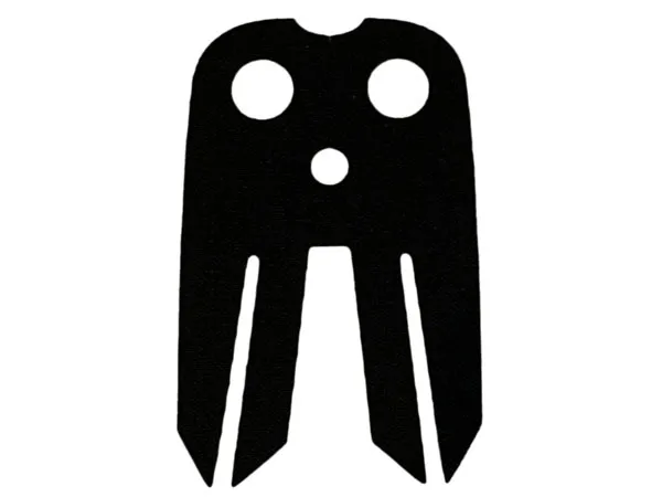 Minifigure Cape Cloth, Long Split with 3 Holes and 2 Slits