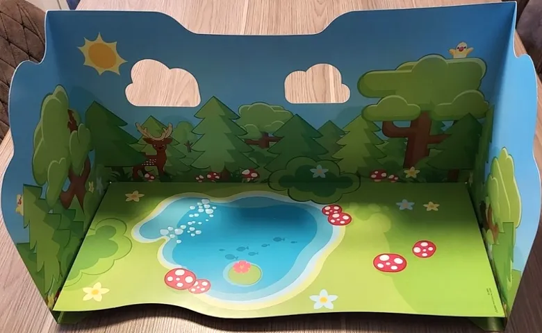 Paper Cardboard Backdrop for Set 10979 - Duplo European Scenery