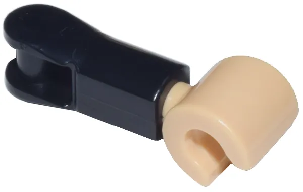 Large Figure Lower Arm with Bar Handle with Molded Medium Tan Hand Pattern