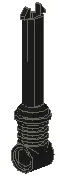 Technic, Shock Absorber 9.5L, Piston Rod