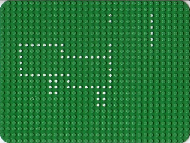 Baseplate 24 x 32 with Set 353 Dots Pattern