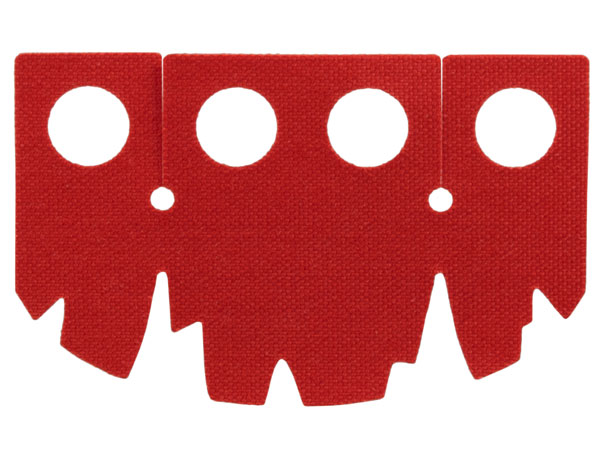 Minifigure Skirt Cloth, Tattered Uneven Ends