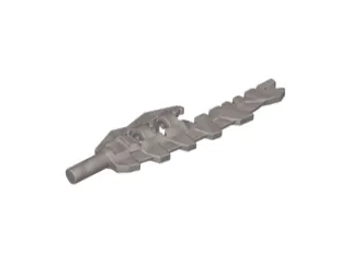 Minifigure, Weapon Sword, Serrated with Bar Holder (Vengious)