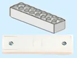 Magnet Brick, Modified 2 x 8 Sealed Base