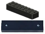Magnet Brick, Modified 2 x 8 Sealed Base