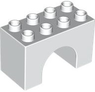 Duplo, Brick 2 x 4 x 2 Arch