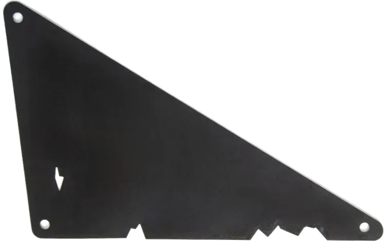 Cloth Sail Triangular 16 x 22 1/2 with Tattered Hole