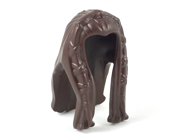 Minifigure, Hair Long with Braided Front