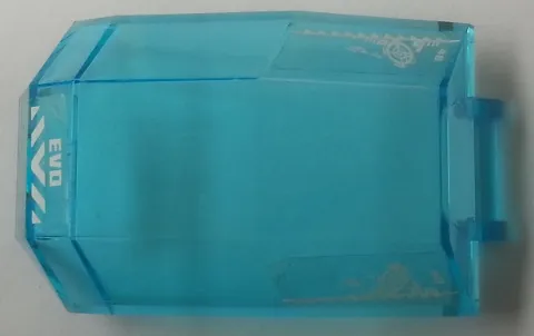 Windscreen 4 x 4 x 4 2/3 with Bar Handle White Chevron, Targets, 'EVO' and '48707' Pattern (Stickers) - Set 44015