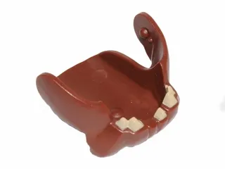 Rancor Jaw Lower with Tan Teeth Pattern