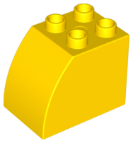 Duplo, Brick 2 x 3 x 2 Slope Curved
