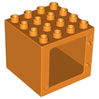 Duplo Door / Window Frame 4 x 4 x 3 Thick Top