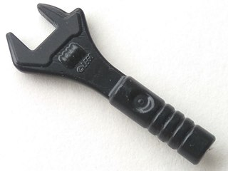 Minifigure, Utensil Tool Adjustable Wrench