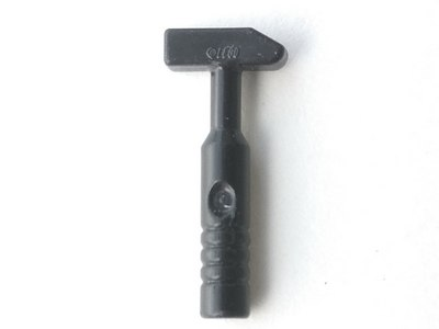 Minifigure, Utensil Tool Cross Pein Hammer - 3-Rib Handle