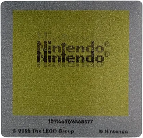 Plastic Lenticular Game Boy Screen with Nintendo Logo Pattern