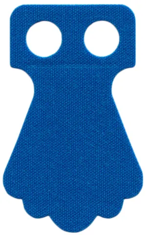 Minifigure Parrot Tail Cloth with 5 Lobes - Traditional Starched Fabric