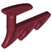 Minifigure, Weapon Blade with Bar Handle and Spikes