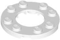 Plate, Round 4 x 4 with 2 x 2 Round Open Center