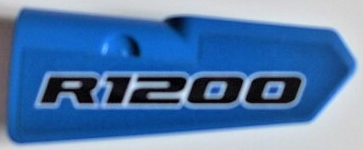 Technic, Panel Fairing #21 Very Small Smooth, Side B with 'R1200' Pattern (Sticker) - Set 42063