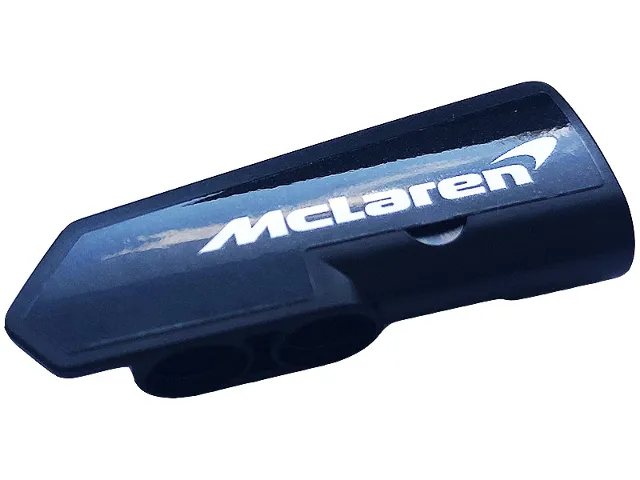 Technic, Panel Fairing #21 Very Small Smooth, Side B with Silver Logo 'McLaren' Pattern (Sticker) - Set 42123