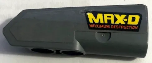 Technic, Panel Fairing #21 Very Small Smooth, Side B with 'MAX-D' and 'MAXIMUM DESTRUCTION' Pattern (Sticker) - Set 42119