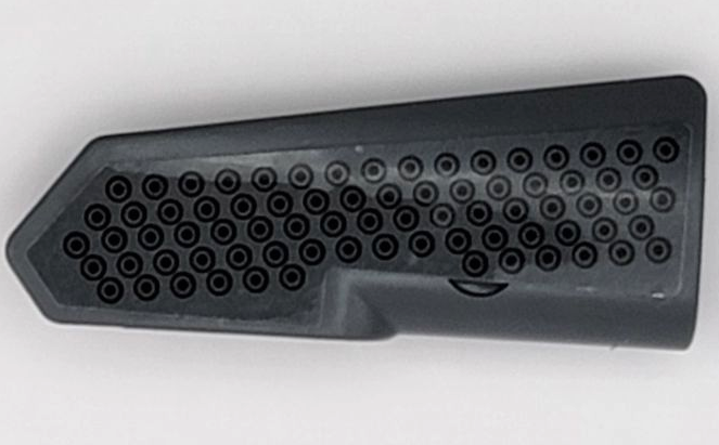 Technic, Panel Fairing #21 Very Small Smooth, Side B with Black Tread Plate Circles Pattern (Sticker) - Set 42080