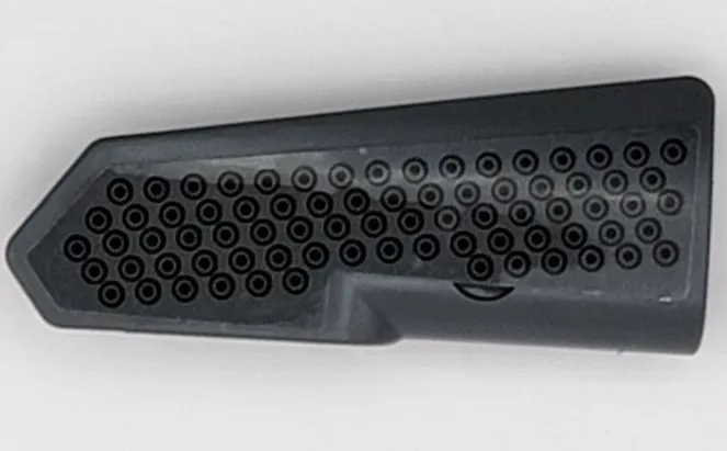 Technic, Panel Fairing #21 Very Small Smooth, Side B with Black Tread Plate Circles Pattern (Sticker) - Set 42080