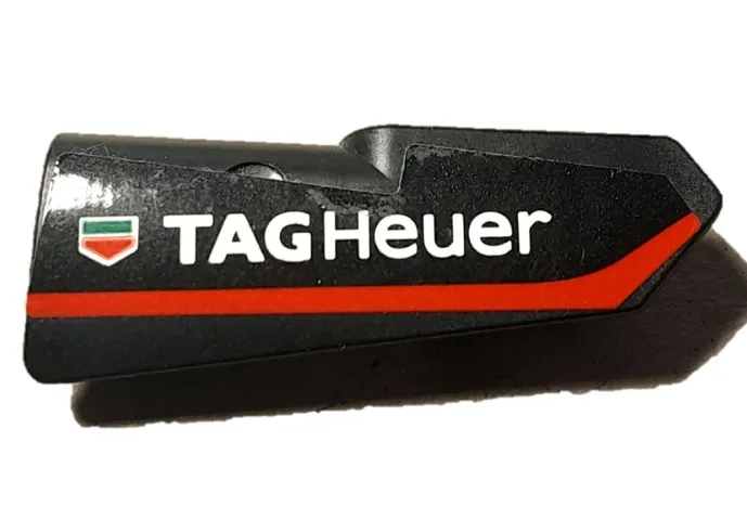 Technic, Panel Fairing #21 Very Small Smooth, Side B with White 'TAG Heuer' and Red Stripe Pattern (Sticker) - Set 42137