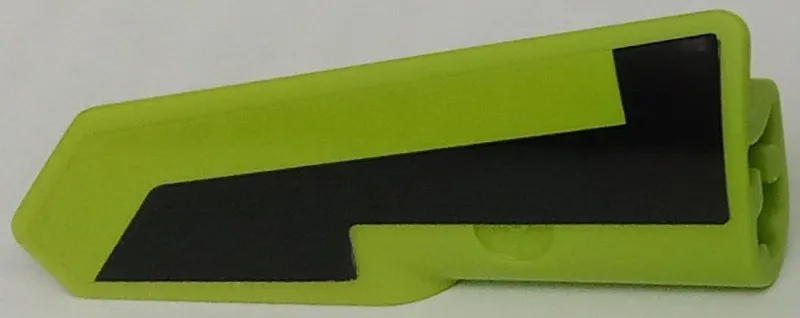 Technic, Panel Fairing #21 Very Small Smooth, Side B with Black Stripe Pattern (Sticker) - Set 42138