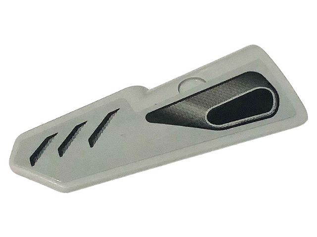 Technic, Panel Fairing #22 Very Small Smooth, Side A with Air Intake Pattern (Sticker) - Set 42107