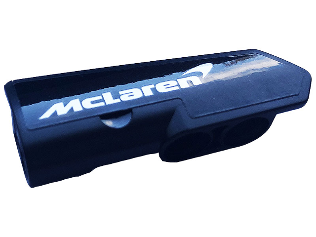 Technic, Panel Fairing #22 Very Small Smooth, Side A with Silver Logo 'McLaren' Pattern (Sticker) - Set 42123