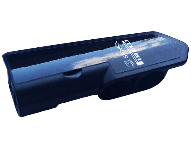 Technic, Panel Fairing #22 Very Small Smooth, Side A with White Logo 'SENNA' and 'PIRELLI' Pattern (Sticker) - Set 42123