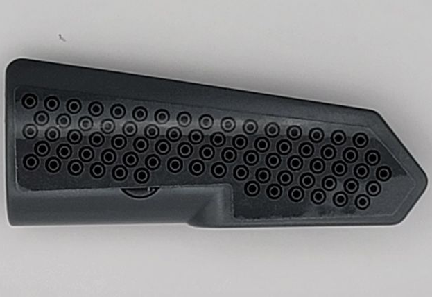 Technic, Panel Fairing #22 Very Small Smooth, Side A with Black Tread Plate Circles Pattern (Sticker) - Set 42080