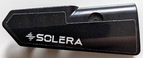 Technic, Panel Fairing #22 Very Small Smooth, Side A with White 'SOLERA' Logo Pattern (Sticker) - Set 42165