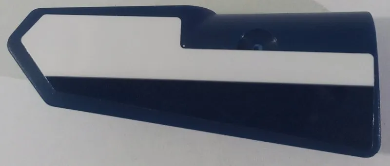 Technic, Panel Fairing #22 Very Small Smooth, Side A with White Stripe Pattern (Sticker) - Set 42154