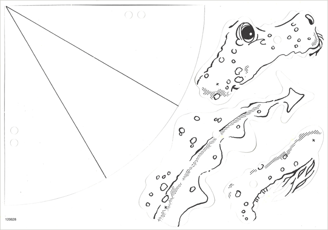 Paper Cardboard Punch-Outs for Set 9612