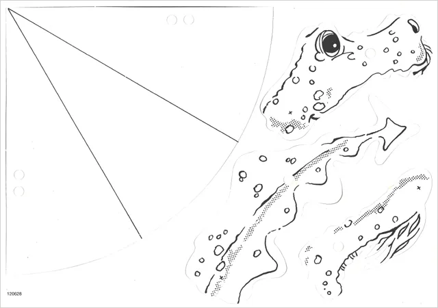 Paper Cardboard Punch-Outs for Set 9612