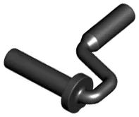 Minifigure, Utensil Paint Roller Brush Handle