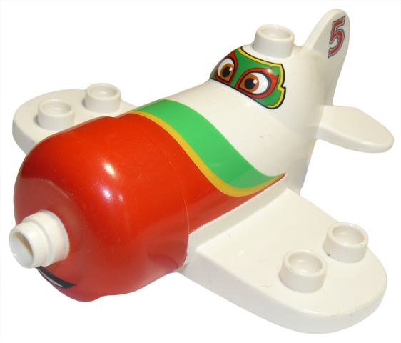Duplo Airplane Disney's Planes El Chupacabra Pattern