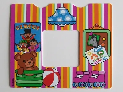 Plastic Duplo Wallpaper with Bedroom Interior Pattern (fits inside 11335)