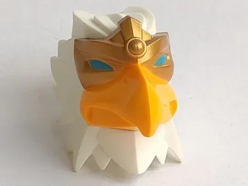 Large Figure Head Modified Chima Eagle with Gold Beak Pattern