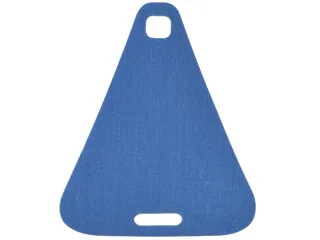Cloth Sail Triangular with Top and Bottom Holes