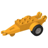 Duplo Trailer with Frame, 2 x 3 Studs and Hinge